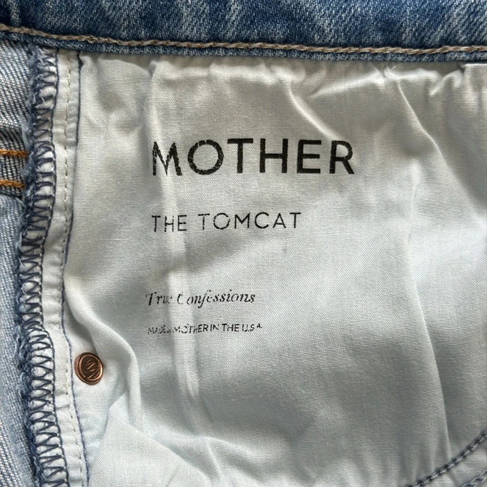 MOTHER "The Tomcat" Jean Shorts Size 26 - Picture 8 of 16